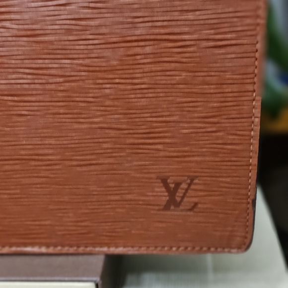 #00520-0588 LOUIS VUITTON EPI LEATHER DOCUMENT BAG KENYAN BROWN - Picture 6 of 14
